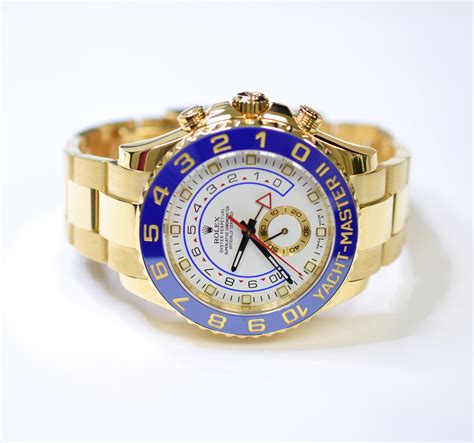 rolex yacht master yellow gold for sale|yacht master Rolex watch price.